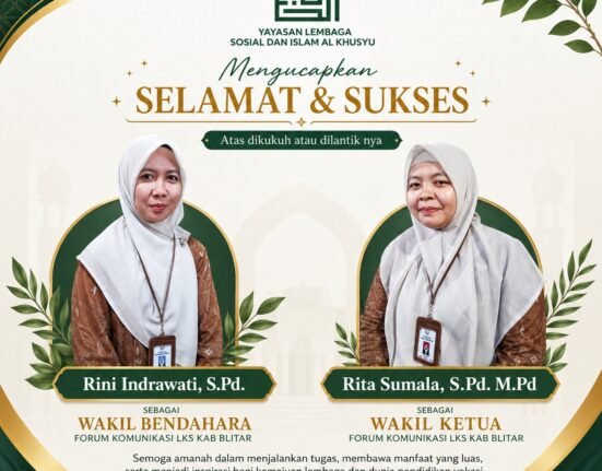 Guru Al-Khusyu’ di Forum Komunikasi LKS Kab. Blitar